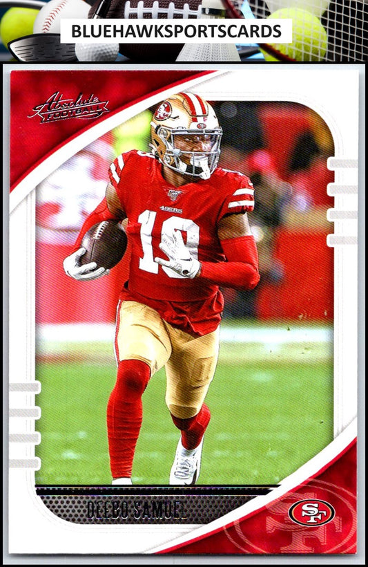 2020 Panini Absolute #93 Deebo Samuel Red