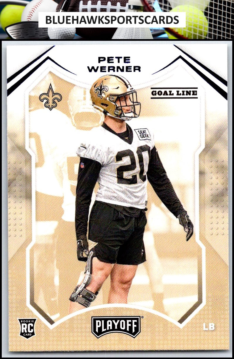 2021 Panini Playoff #268 Pete Werner
