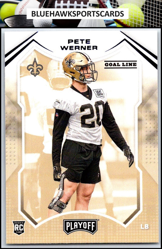 2021 Panini Playoff #268 Pete Werner