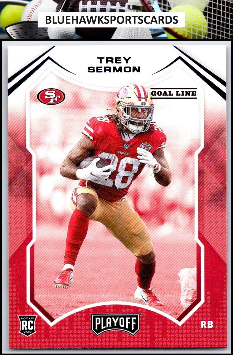 2021 Panini Playoff #226 Trey Sermon