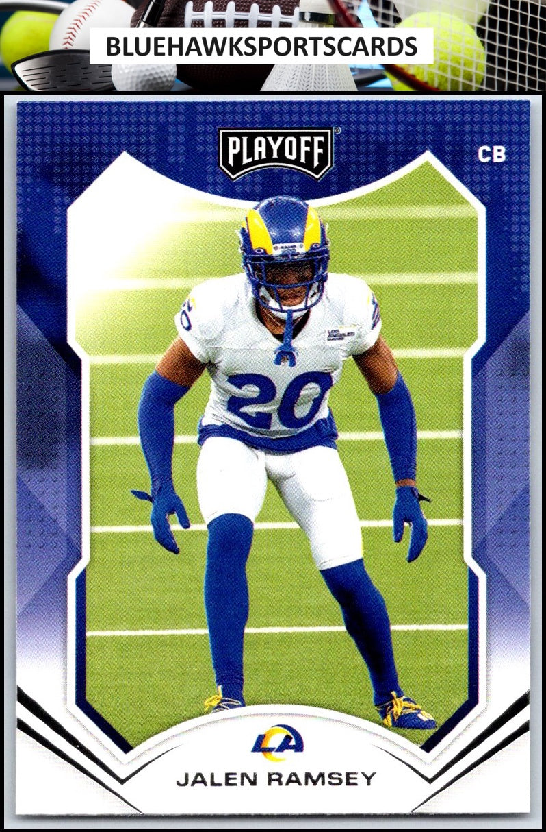 2021 Panini Playoff #187 Jalen Ramsey
