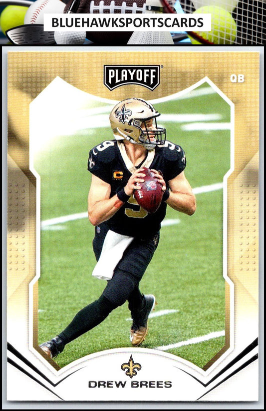 2021 Panini Playoff #168 Drew Brees