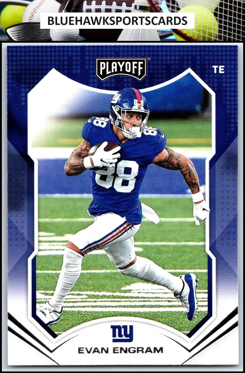 2021 Panini Playoff #110 Evan Engram