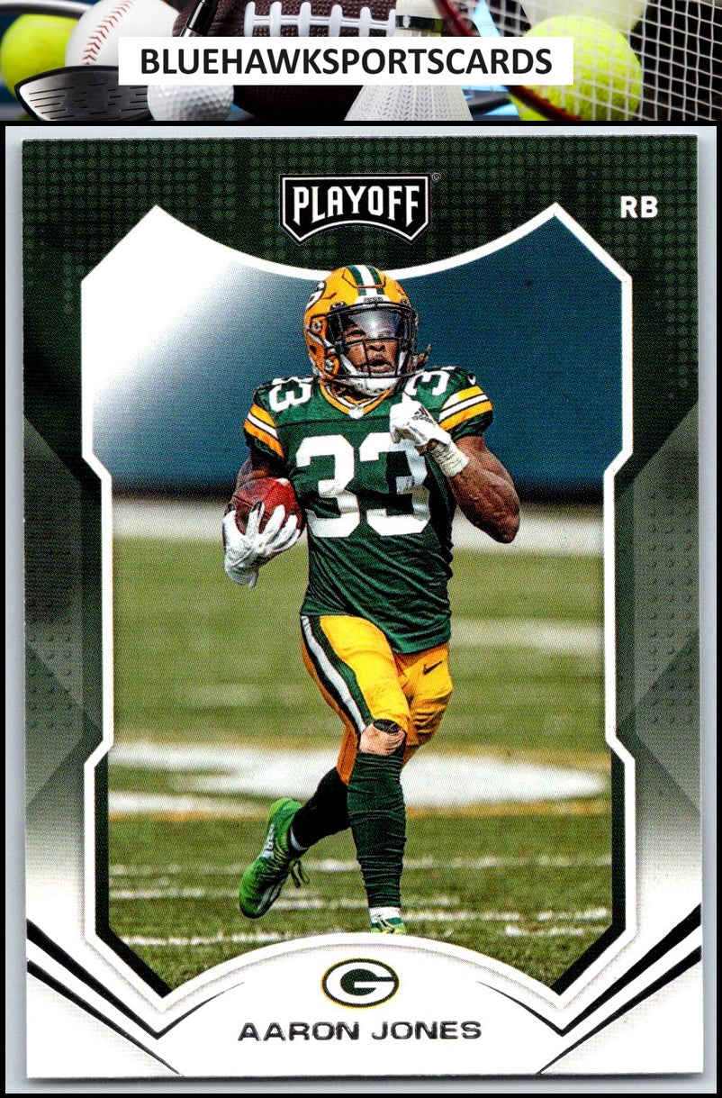 2021 Panini Playoff #140 Aaron Jones