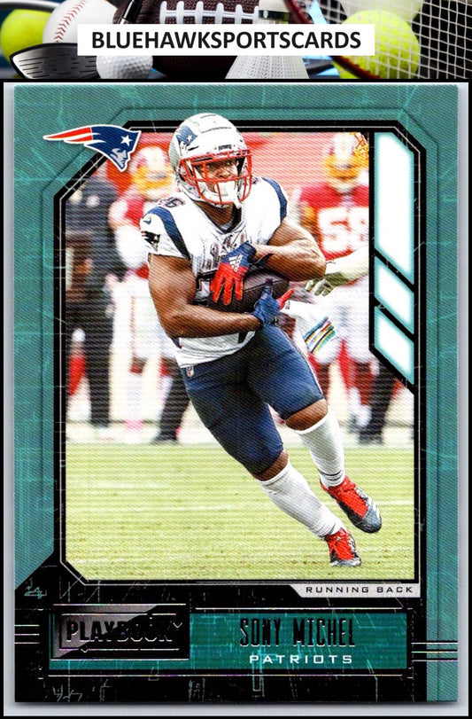2020 Panini Playbook #42 Sony Michel