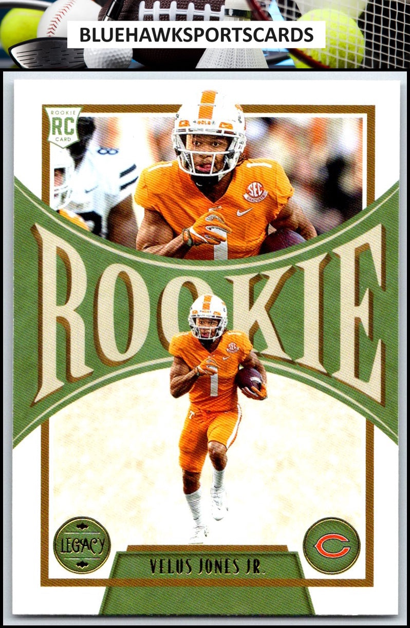 2022 Panini Legacy #168 Velus Jones Jr.