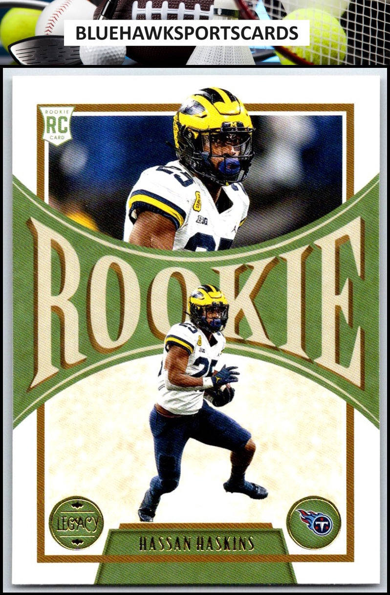 2022 Panini Legacy #195 Hassan Haskins