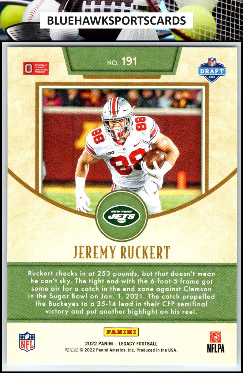 2022 Panini Legacy #191 Jeremy Ruckert