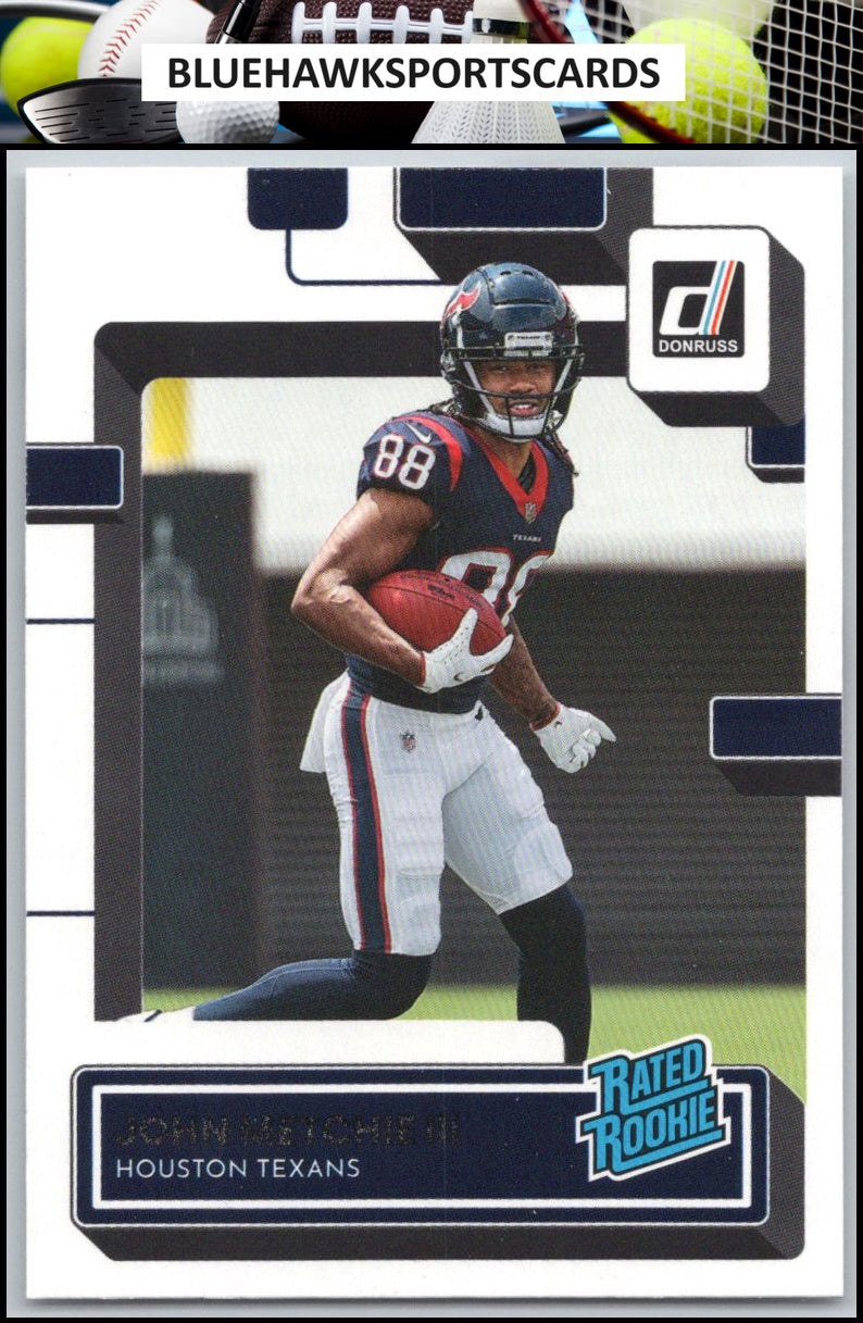 2022 Donruss #317 John Metchie III