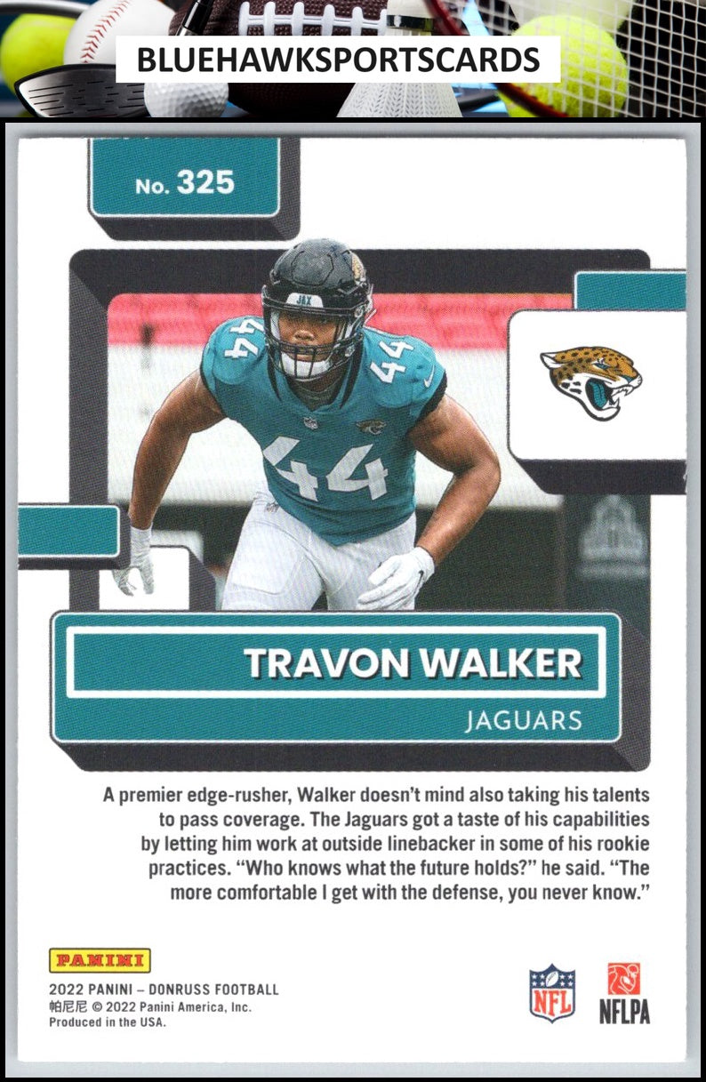 2022 Donruss #325 Travon Walker