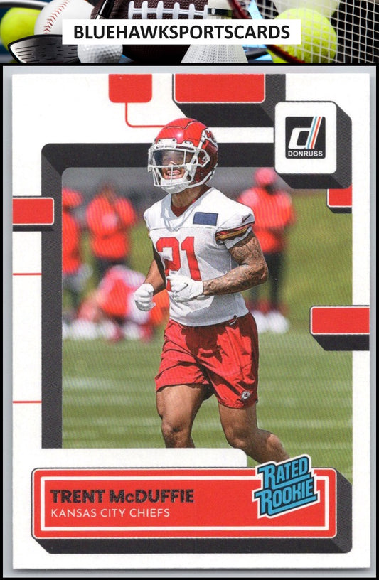 2022 Donruss #355 Trent McDuffie