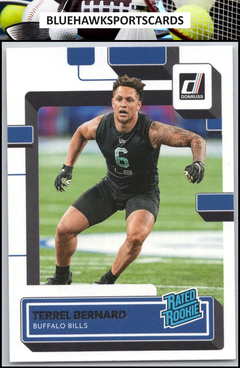 2022 Donruss #397 Terrel Bernard
