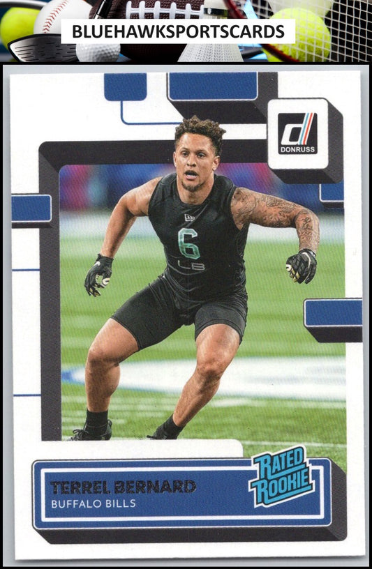 2022 Donruss #397 Terrel Bernard