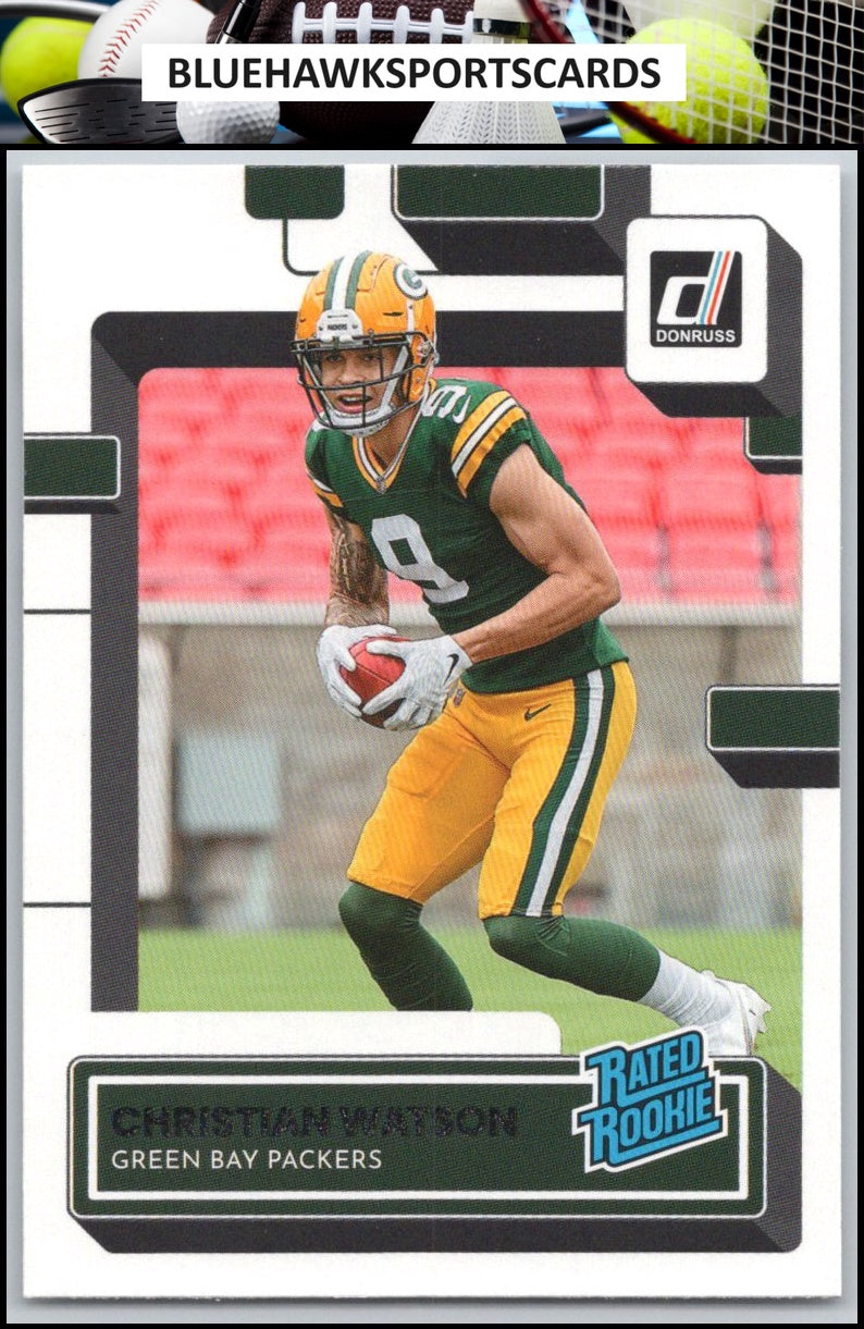 2022 Donruss #319 Christian Watson