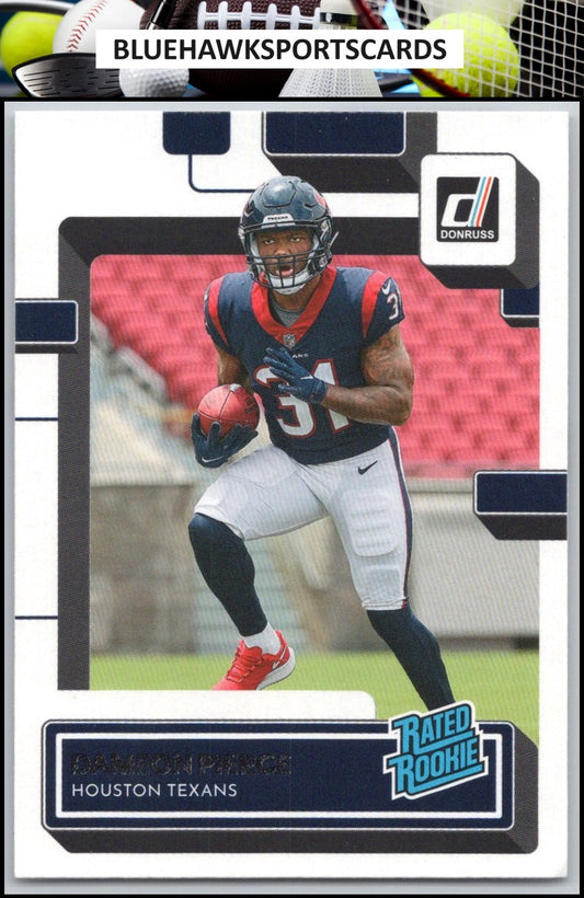 2022 Donruss #340 Dameon Pierce