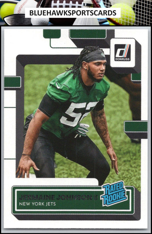 2022 Donruss #358 Jermaine Johnson II