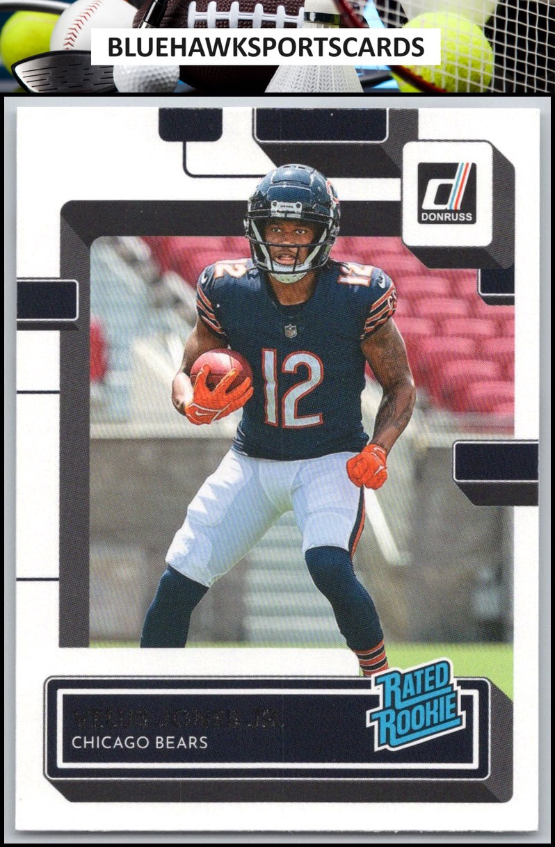 2022 Donruss #330 Velus Jones Jr.