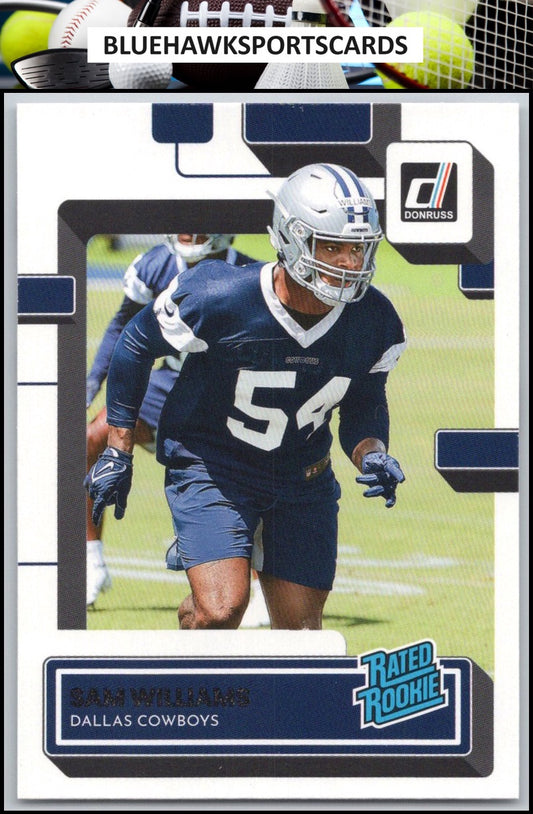 2022 Donruss #377 Sam Williams