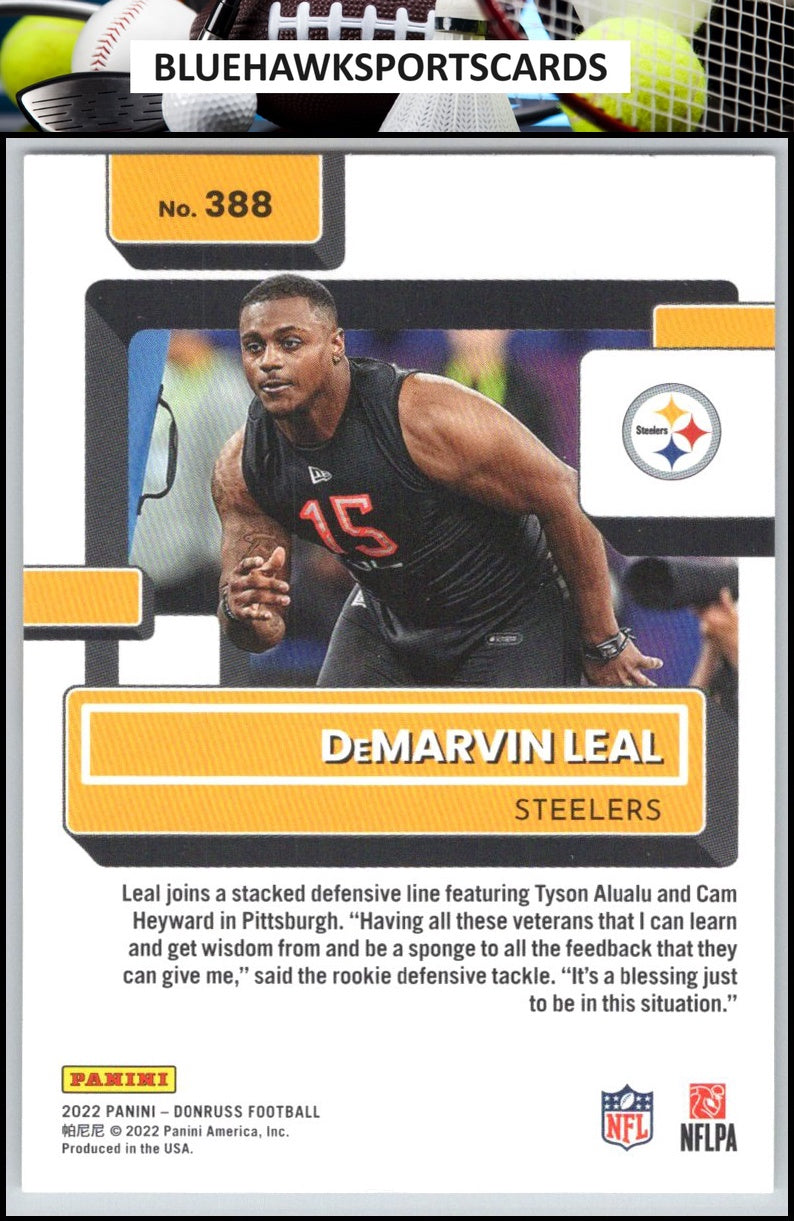 2022 Donruss #388 DeMarvin Leal