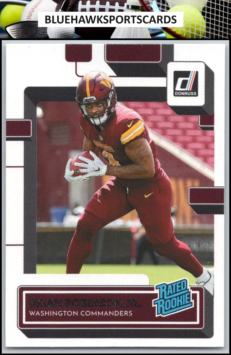2022 Donruss #327 Brian Robinson Jr.