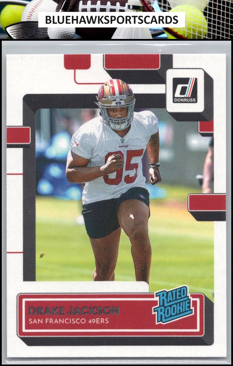 2022 Donruss #379 Drake Jackson