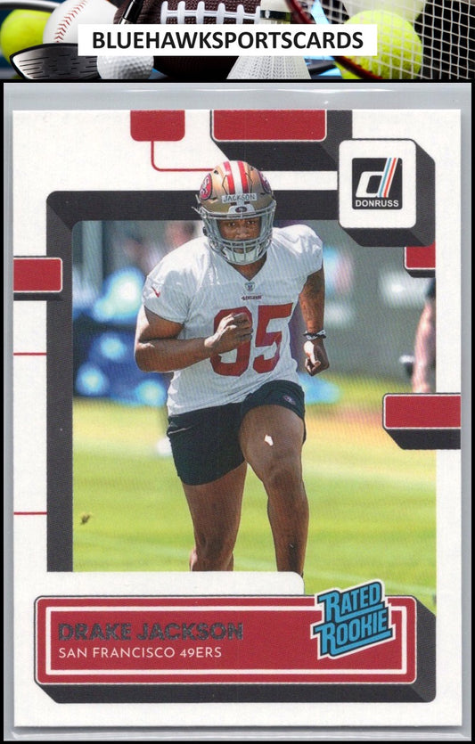 2022 Donruss #379 Drake Jackson