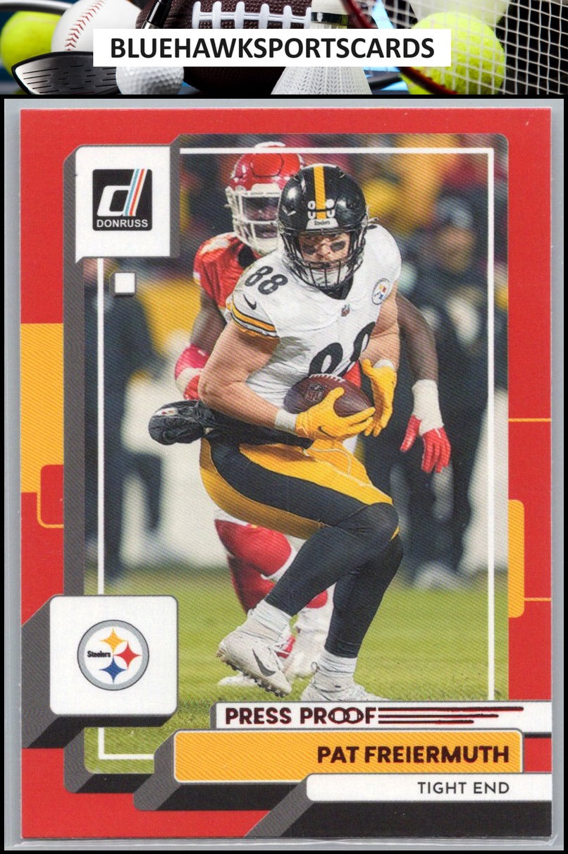 2022 Donruss #218 Pat Freiermuth Red Press Proof
