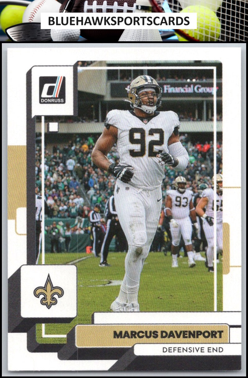 2022 Donruss #250 Marcus Davenport
