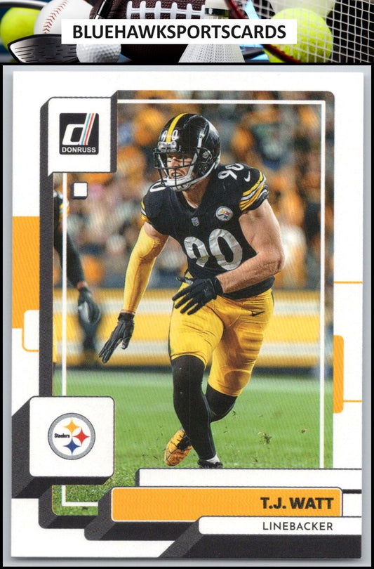 2022 Donruss #221 T.J. Watt