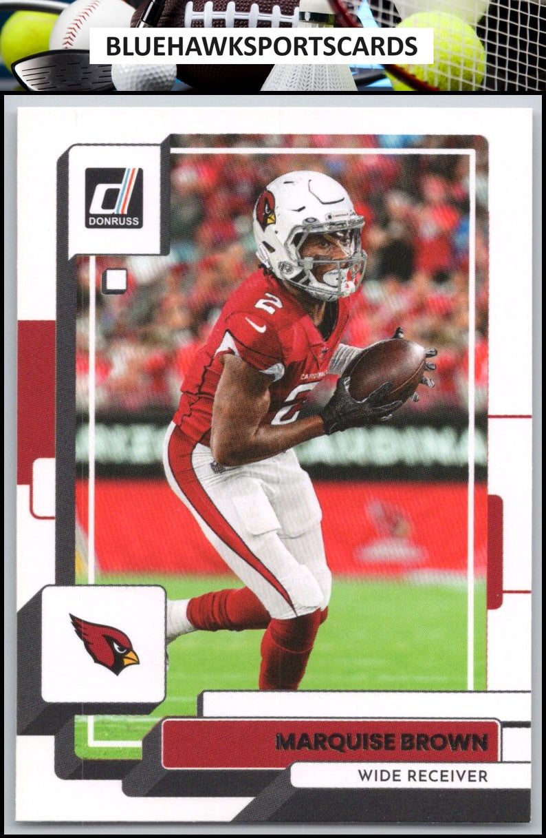 2022 Donruss #187 Marquise Brown
