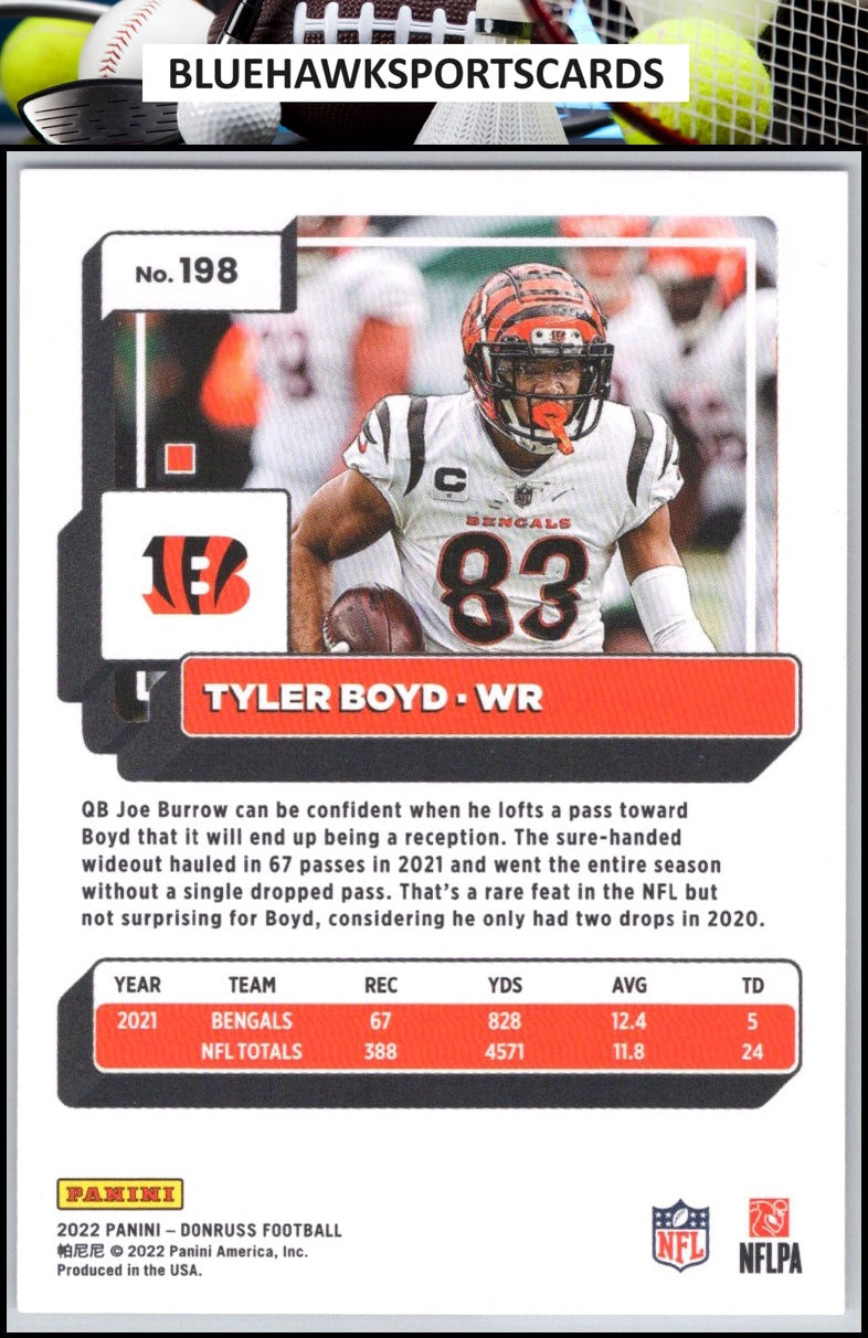 2022 Donruss #198 Tyler Boyd