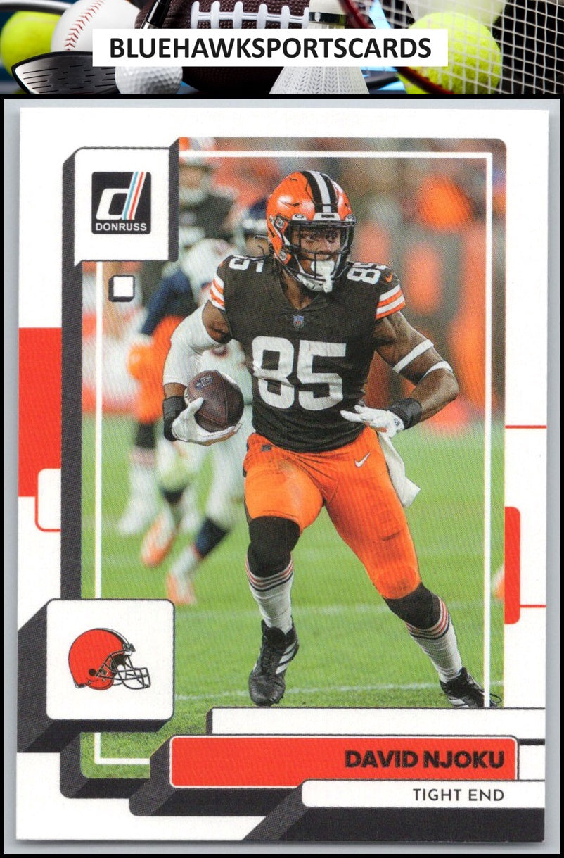 2022 Donruss #208 David Njoku