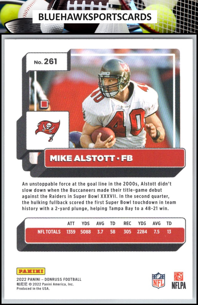 2022 Donruss #261 Mike Alstott