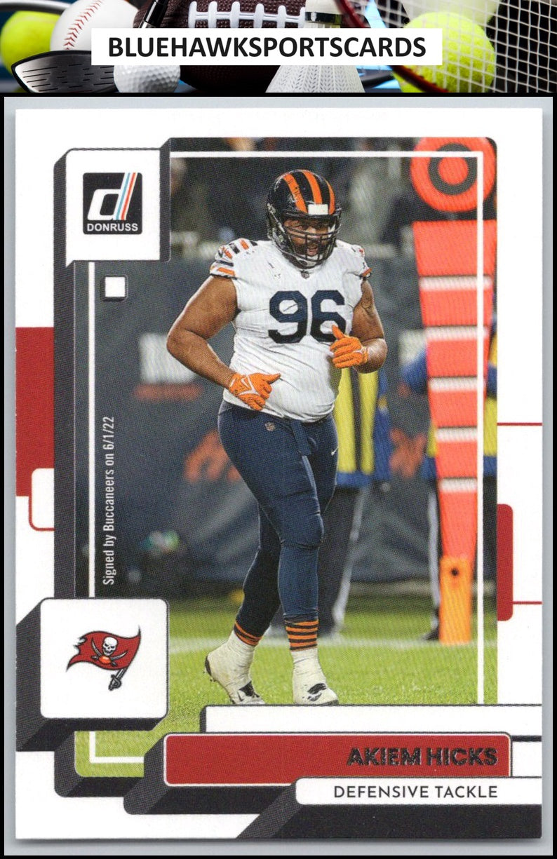 2022 Donruss #81 Akiem Hicks