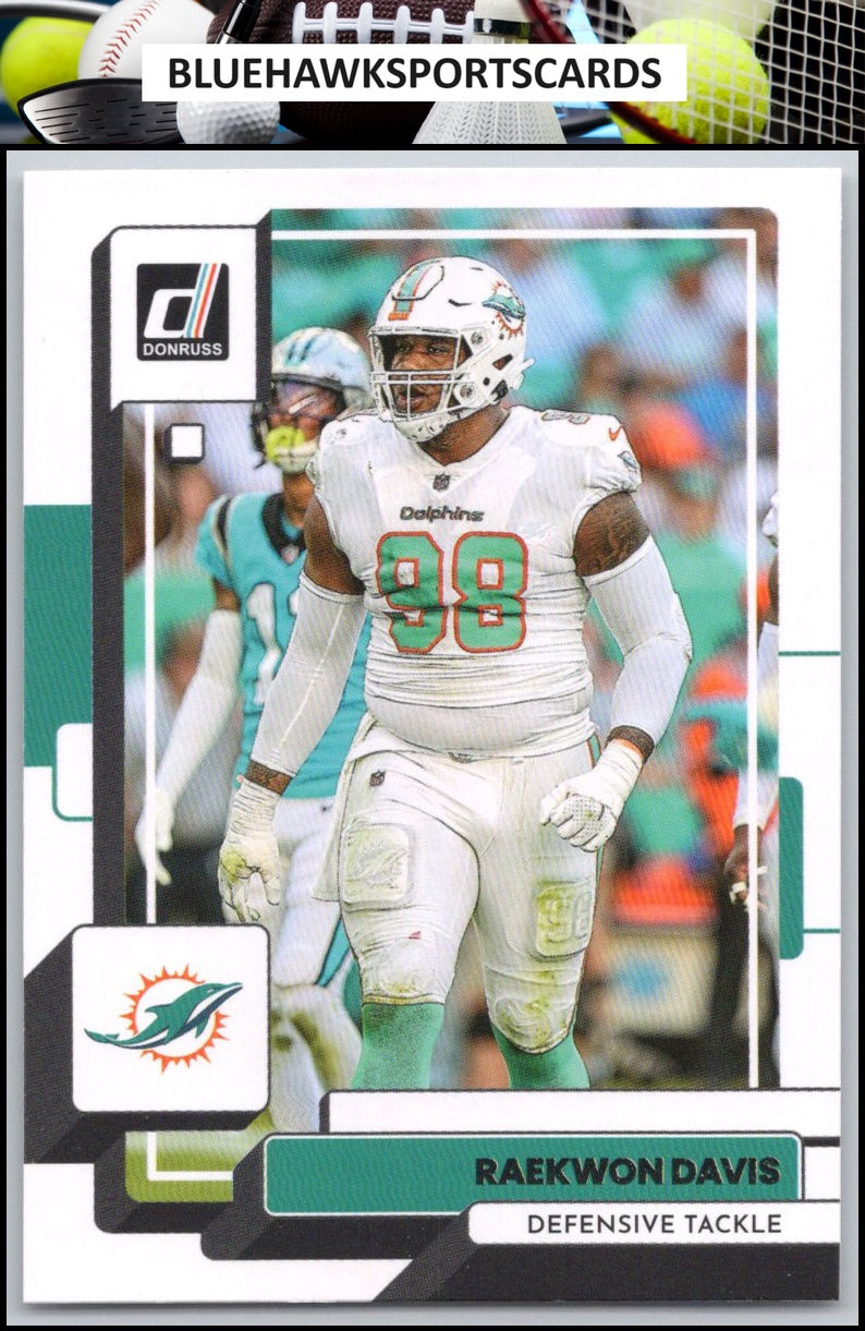 2022 Donruss #127 Raekwon Davis
