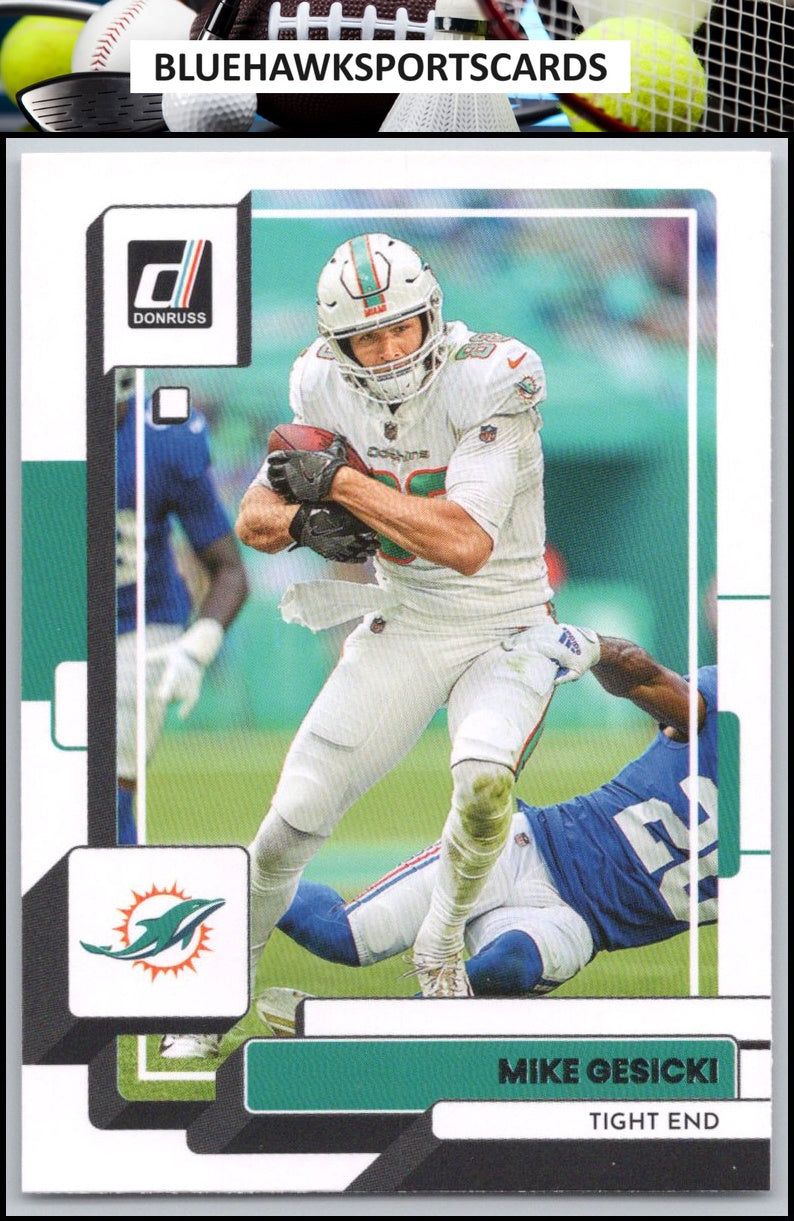 2022 Donruss #124 Mike Gesicki