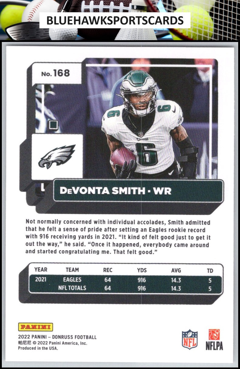2022 Donruss #168 DeVonta Smith