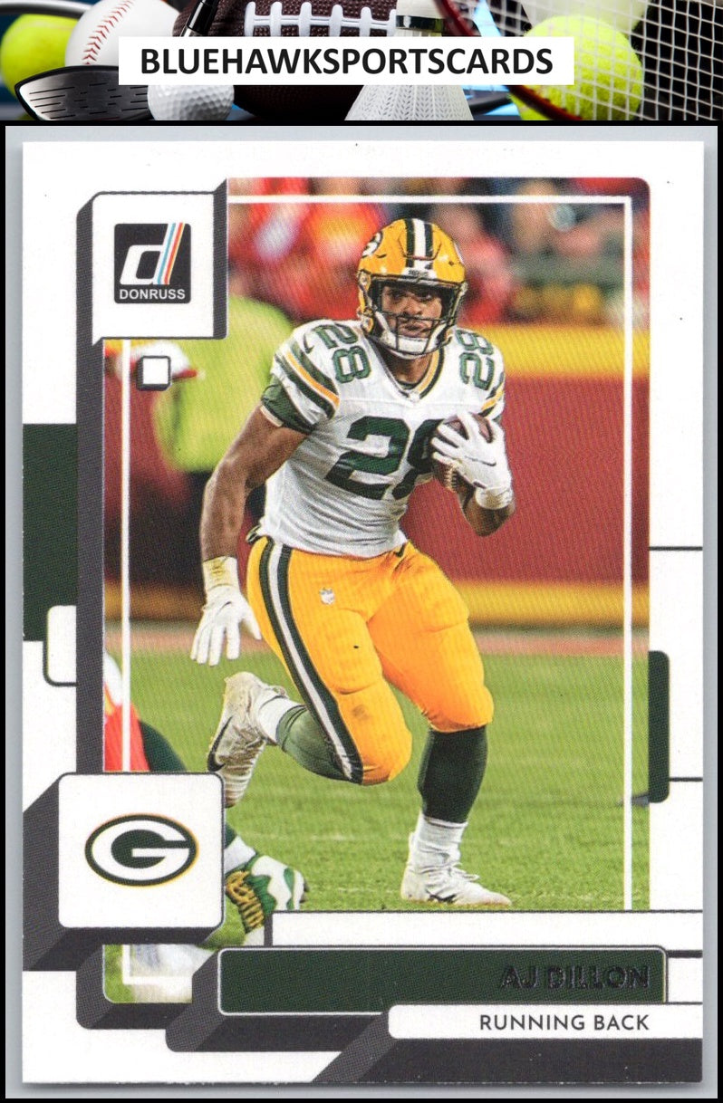 2022 Donruss #99 AJ Dillon