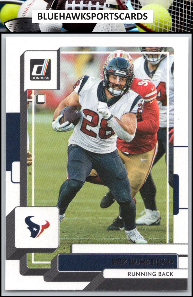2022 Donruss #42 Rex Burkhead
