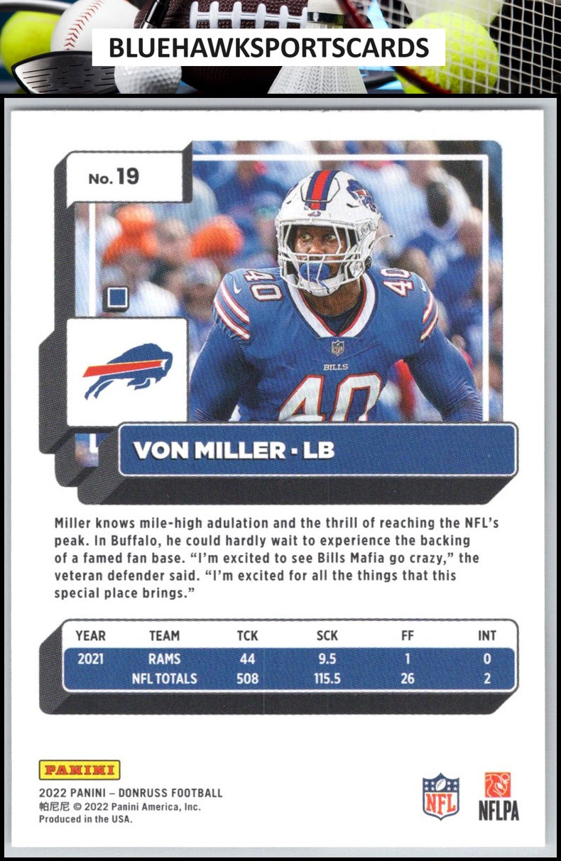 2022 Donruss #19 Von Miller