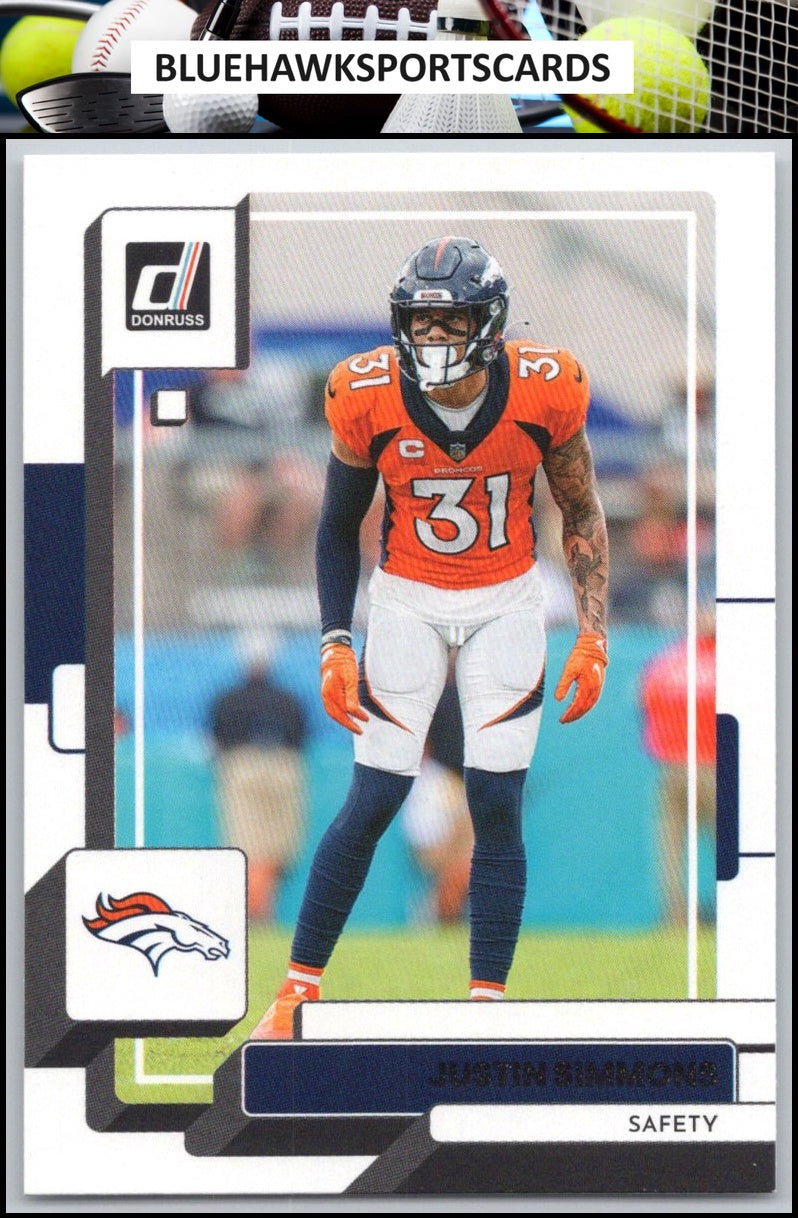 2022 Donruss #269 Justin Simmons