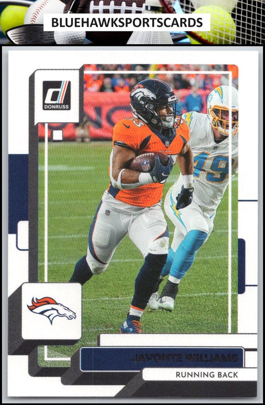 2022 Donruss #266 Javonte Williams