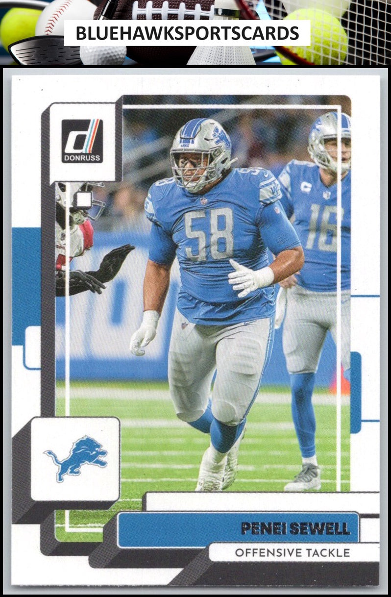 2022 Donruss #86 Penei Sewell