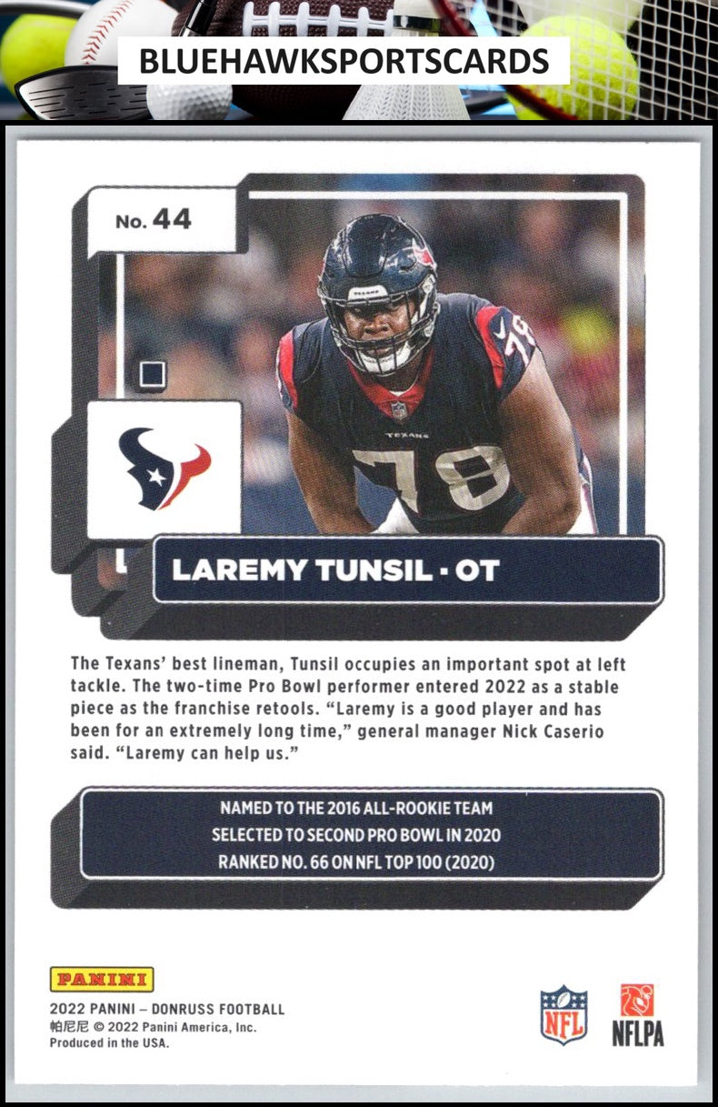 2022 Donruss #44 Laremy Tunsil