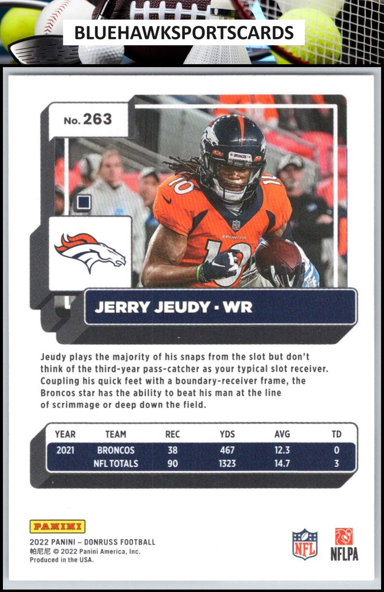 2022 Donruss #263 Jerry Jeudy