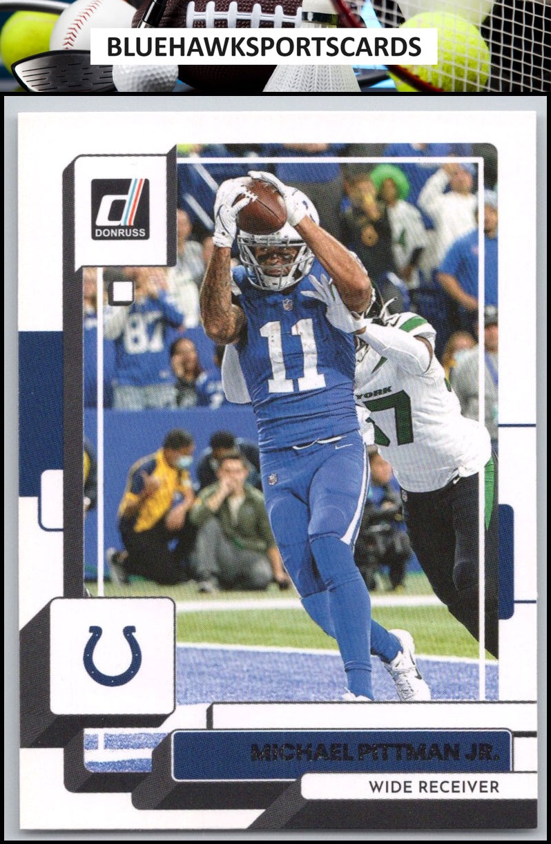 2022 Donruss #48 Michael Pittman Jr.