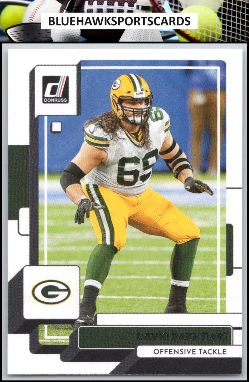 2022 Donruss #96 David Bakhtiari