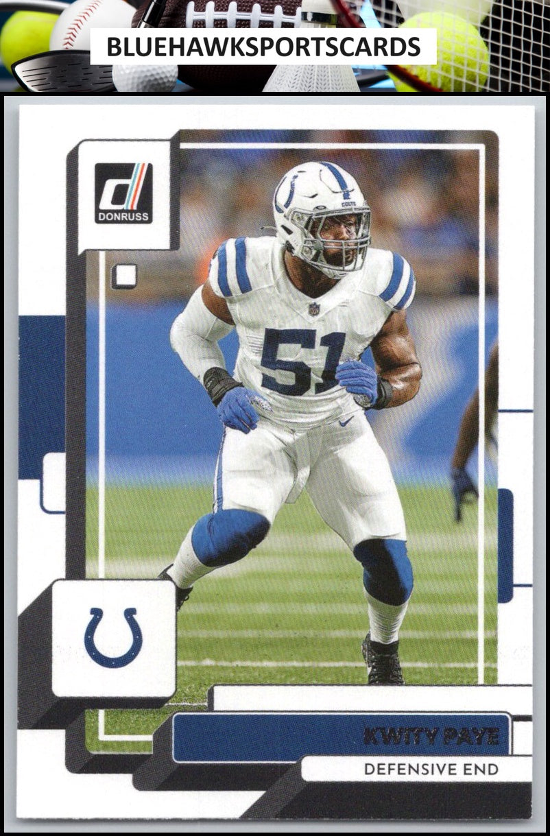 2022 Donruss #54 Kwity Paye