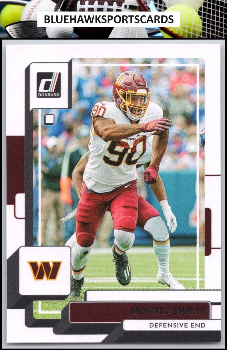2022 Donruss #184 Montez Sweat