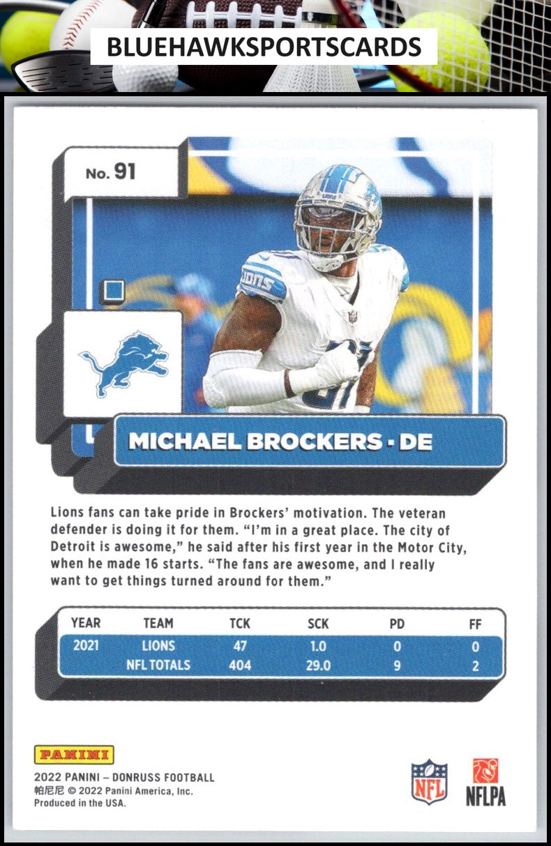 2022 Donruss #91 Michael Brockers